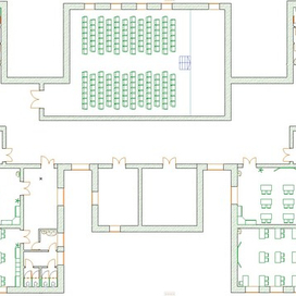 план 3 этажа школы