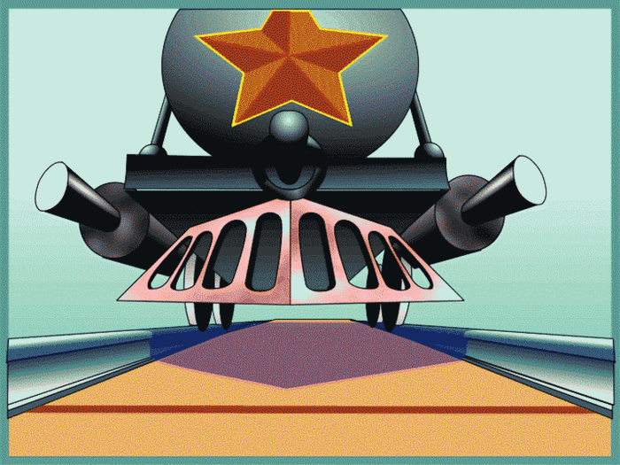 ...наш паровоз вперед летел...