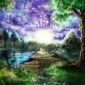 Сказочный пейзаж