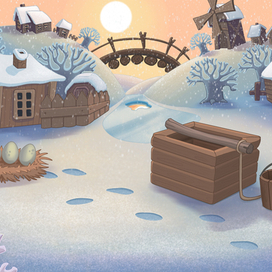 Падал прошлогодний снег