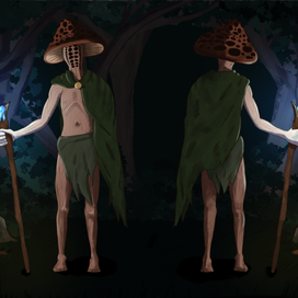 Необычный гриб