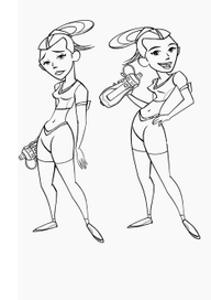 скетч для социалки