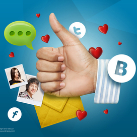 Для сайта диджитал агентства HappyLab