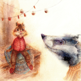 Cказка "Про бурундука".