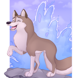 Фантарт "Балто"