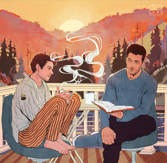 На рассвете