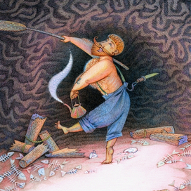 В желудочном чулане