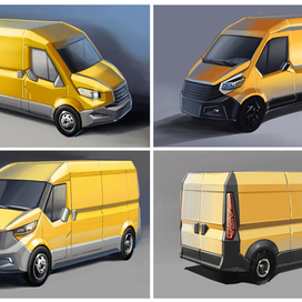 Эскизы к диплому, экстерьер