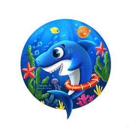 Карточка. Алфавит. Акула