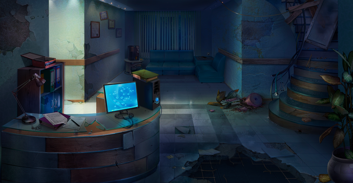 Фон для игры. Разрушения.