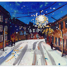 Зимний переулок