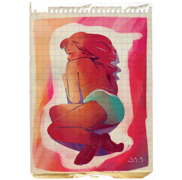 Иллюстрация "Почти 40"