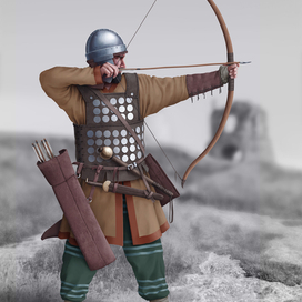 Лучник 3-4 вв н.э.