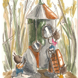 Работа с челленджа  #INKTOBER2020 день 16