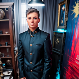 Парень в магической школе