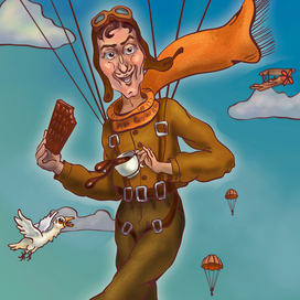 Шоколадный авиатор