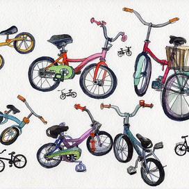 Велосипеды.