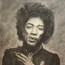 Портрет Джими Хендрикса 