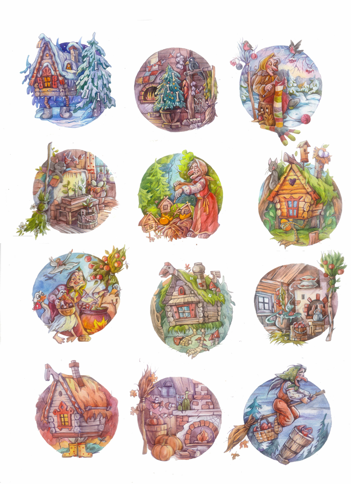 Календарь Бабы Яги