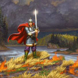 Алеша Попович "На страже".