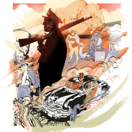 Иллюстрация для журнала.