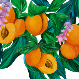 Абрикосы и куркума