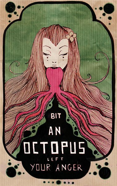 Bit an octopus