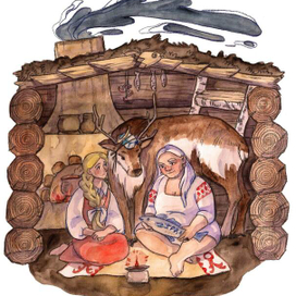 В гостях у лапландки 