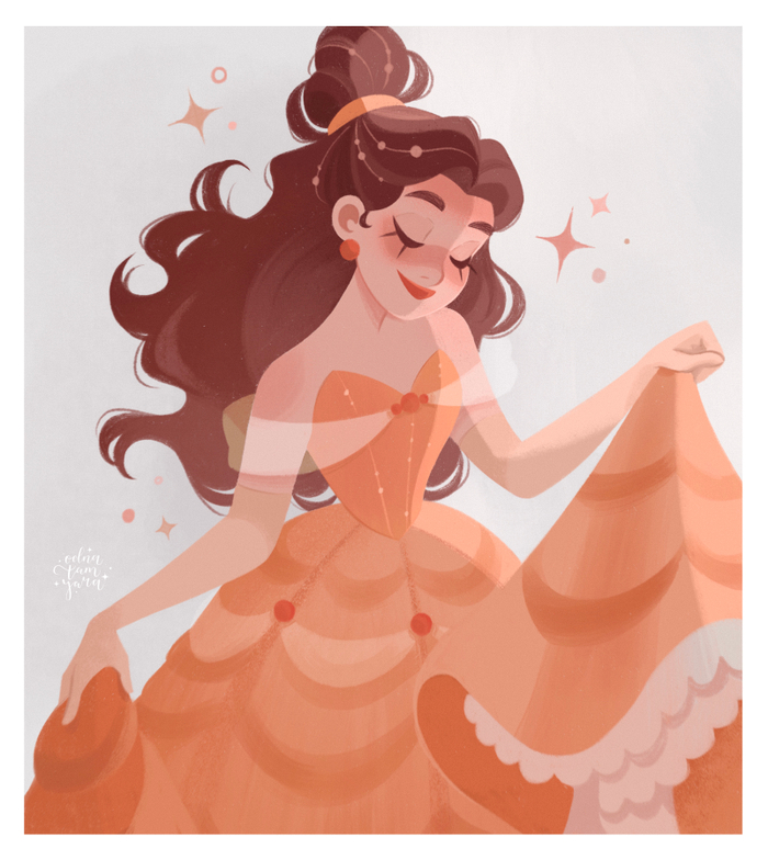 Принцесса Бель | Фанарт