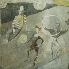 Иллюстрация к роману Х.Кортасара "Игра в классики"