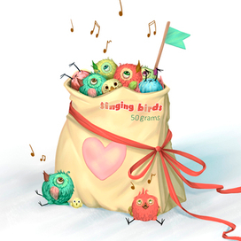 Поющие птички