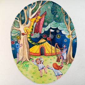 Лесной вечер танцев