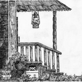 «Деревенская азбука»: разворот 9