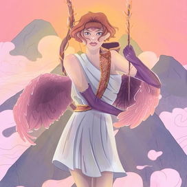 Иллюстрация “Ангел”.