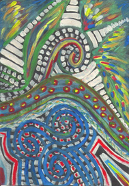 Графическая абстракция Карачевцевой Юли