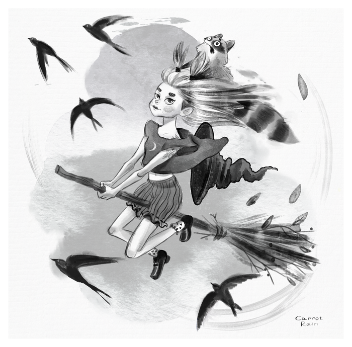 еноты не любят летать 