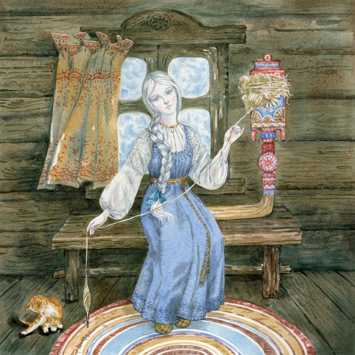 К сборнику русских сказок, сказка "Снегурочка"