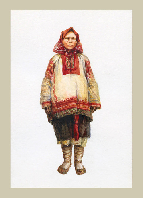 русский костюм
