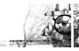 витражи ч/б