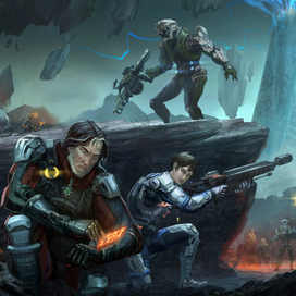 Торн и Гледа в другом мире