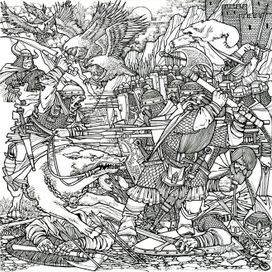 БИТВА ПЯТИ ВОИНСТВ