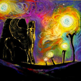 ШЕДУ . Руины Ниневии 