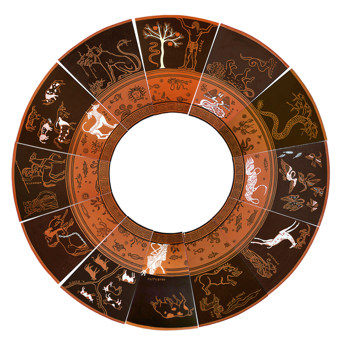 "12 подвигов Геракла" Все открытки