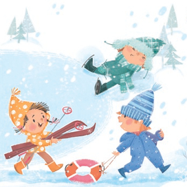 Новогодние загадки  М.Дружинина CLEVER