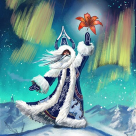 Северная сказка сияние