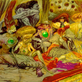 Кадр из комикса КАЛИГАРИ