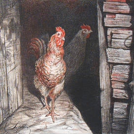 "Хозяин" литография