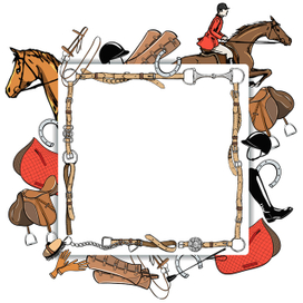 Баннер конный спорт