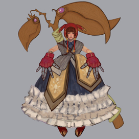 Девочка кролик