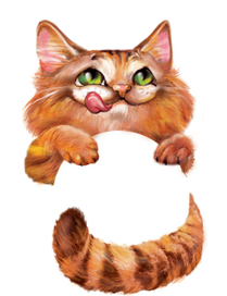 Котик для упаковки кошачьего корма